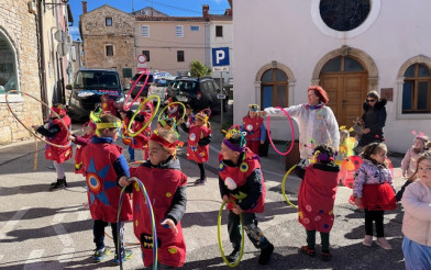Dječji vrtić - Veselo i šareno: Završetak maškaranog ludila u općini Medulin!