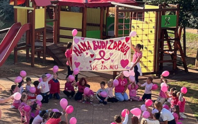 Dječji vrtić - Mama, budi zdrava – Ružičasti listopad 2025.