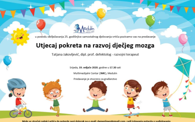 Dječji vrtić - Poziv na predavanje