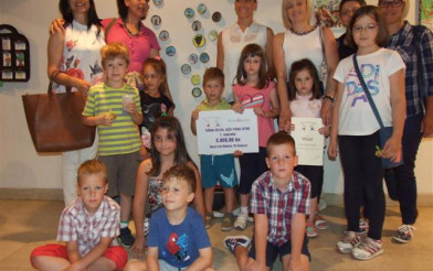 Dječji vrtić - Skupina Ježići iz Vinkurana pobjednici likovnog natječaja Radio Istre „Torba Velog Jože puna Istre“