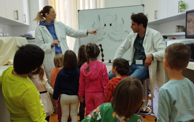 Dječji vrtić - Ježići sudjelovali na Festivalu znanosti u Puli