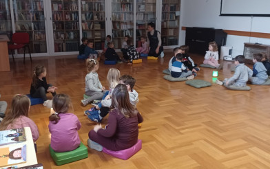 Dječji vrtić - „JEŽIĆI“ I „PČELICE“ U DRUŽENJU UZ KNJIGU I IGRU