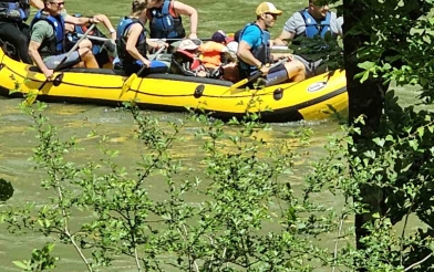 ZAVRŠNI IZLET DJECE I RODITELJA SKUPINE PČELICE - RAFTING NA RIJECI KUPI-2226
